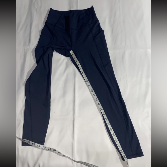 Fabletics Navy High Rise PureLuxe Leggings - Picture 8 of 9